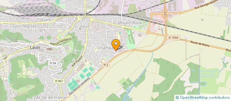 localisation de l'entreprise MONSIEUR ALI AHMAD SAFI  LAON