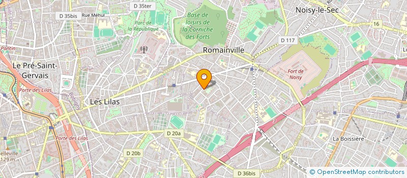 localisation de l'entreprise MONSIEUR ALI AHMED à ROMAINVILLE