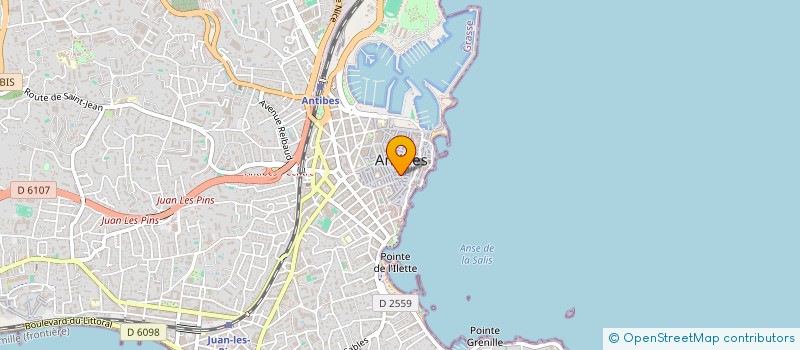 localisation de l'entreprise MONSIEUR ALI AISSAOUI à ANTIBES