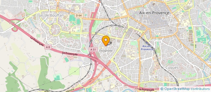 localisation de l'entreprise MONSIEUR ALI AISSAOUI  AIX-EN-PROVENCE