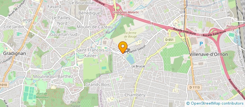 localisation de l'entreprise MONSIEUR ALI AIT-ALOUACHE à VILLENAVE-D'ORNON