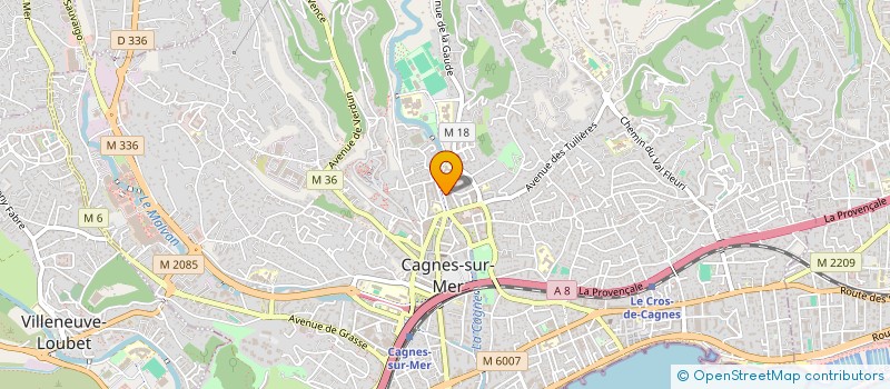 localisation de l'entreprise MONSIEUR ALI AIT HAMD à CAGNES-SUR-MER