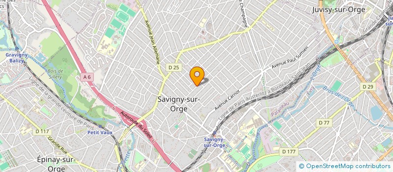 localisation de l'entreprise MONSIEUR ALI AIT YAHAIA à SAVIGNY-SUR-ORGE