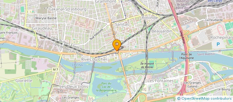 localisation de l'entreprise MONSIEUR ALI AKBAR KHALIQYAR à TOURS