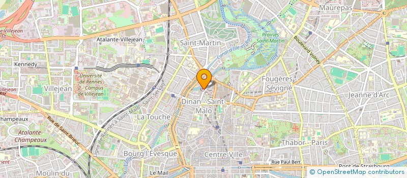 localisation de l'entreprise MONSIEUR ALI AKTAS  RENNES