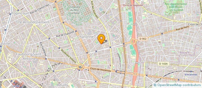 localisation de l'entreprise MONSIEUR ALI ALIANI  PARIS