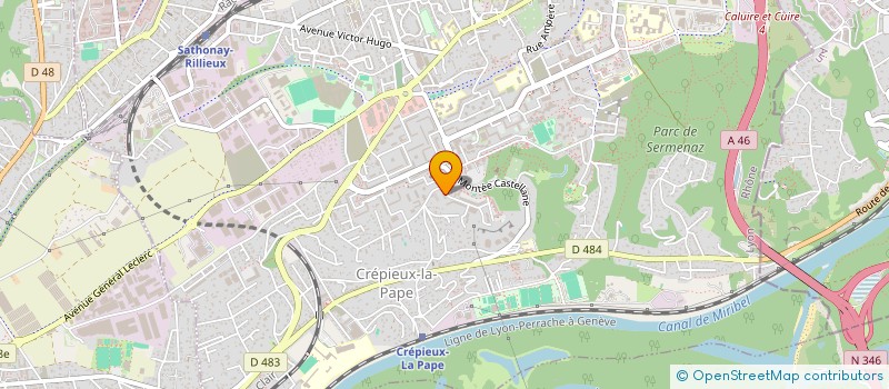 localisation de l'entreprise MONSIEUR ALI ALIOUI  RILLIEUX-LA-PAPE