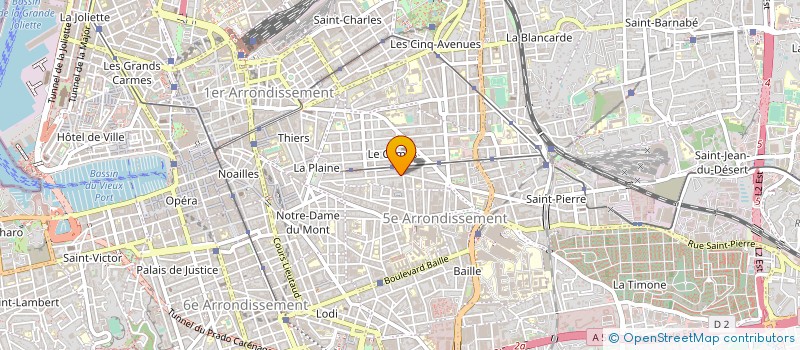 localisation de l'entreprise MONSIEUR ALI ALLAL à MARSEILLE