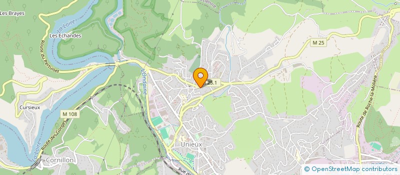 localisation de l'entreprise MONSIEUR ALI AMARA  UNIEUX