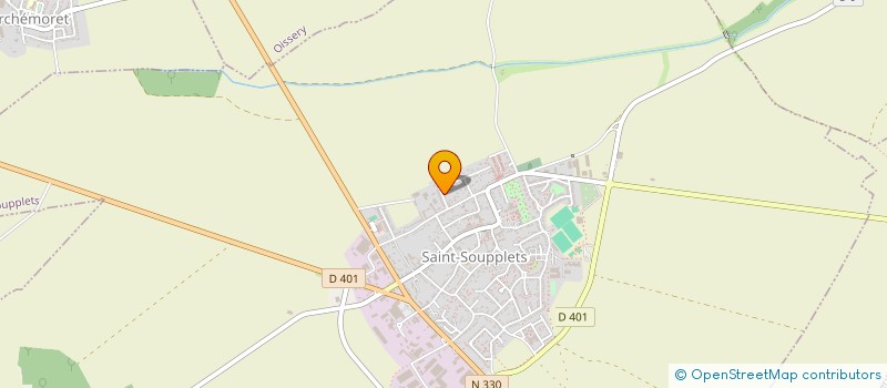 localisation de l'entreprise MONSIEUR ALI-AMINE CEDAH  SAINT-SOUPPLETS