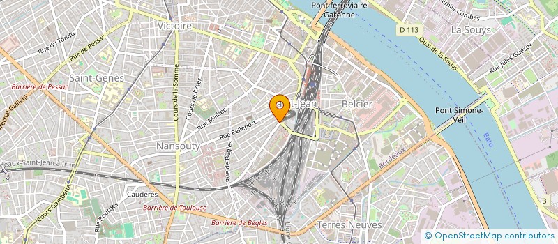 localisation de l'entreprise MONSIEUR ALI AMINI  BORDEAUX