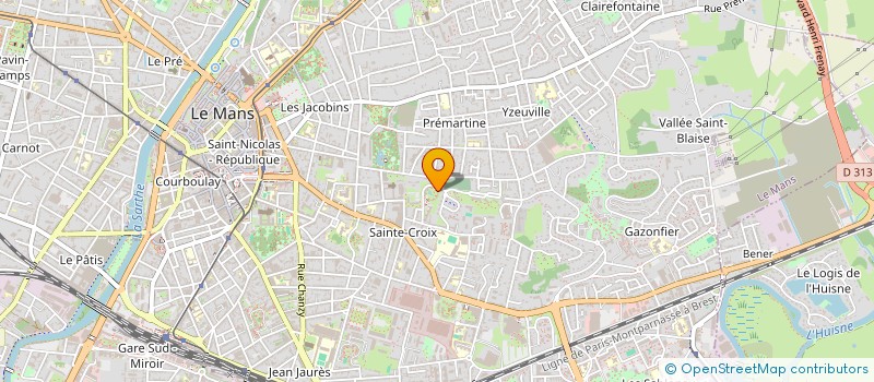 localisation de l'entreprise MONSIEUR ALI AMIRI  LE MANS