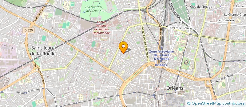 localisation de l'entreprise MONSIEUR ALI AMJAD à ORLEANS