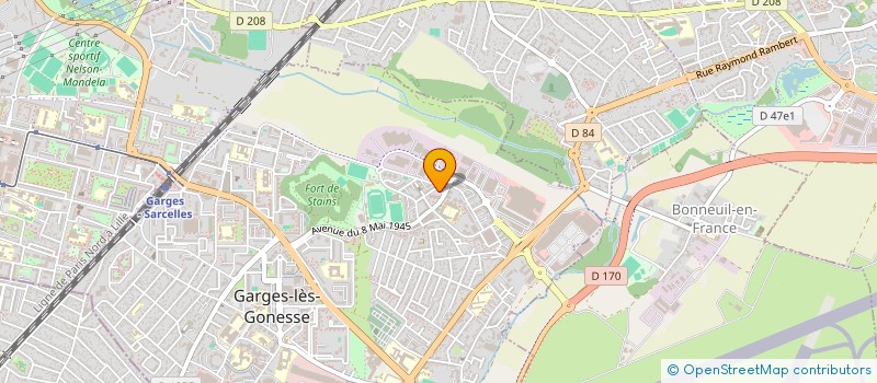 localisation de l'entreprise MONSIEUR ALI AMMARI à GARGES-LES-GONESSE