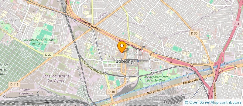localisation de l'entreprise MONSIEUR ALI AMMOUR à BOBIGNY