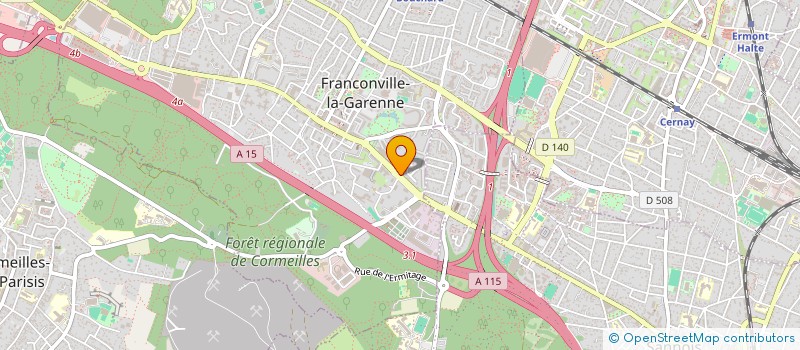 localisation de l'entreprise MONSIEUR ALI AMRANE  FRANCONVILLE