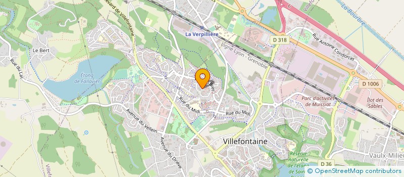 localisation de l'entreprise MONSIEUR ALI AMRI  VILLEFONTAINE