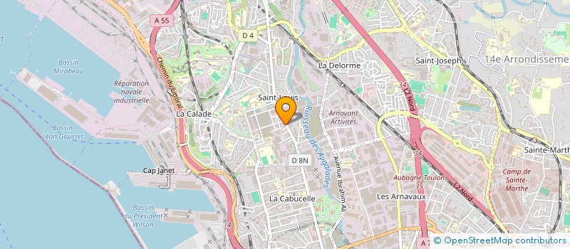 localisation de l'entreprise MONSIEUR ALI AMROUNE à MARSEILLE