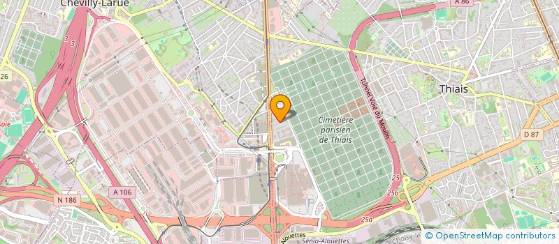 localisation de l'entreprise MONSIEUR ALI AOUAITIA  THIAIS