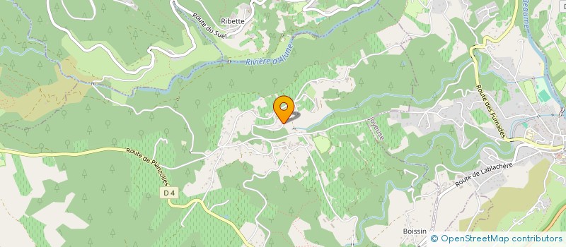 localisation de l'entreprise MONSIEUR ALI AOUDIA  LABLACHERE