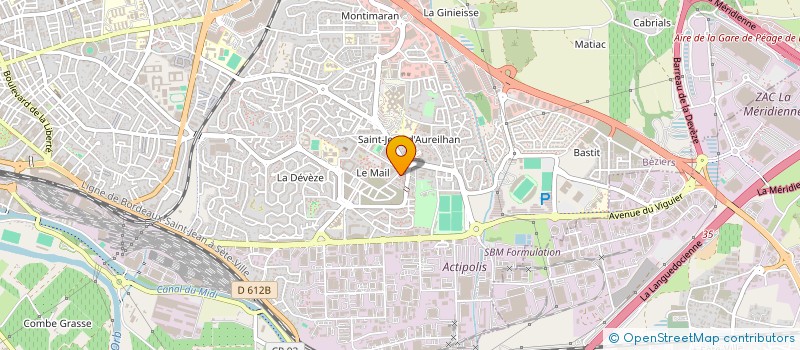 localisation de l'entreprise MONSIEUR ALI ARIKAN  BEZIERS