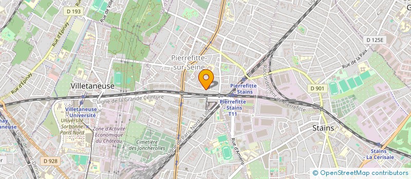 localisation de l'entreprise MONSIEUR ALI ARSHAD à PIERREFITTE-SUR-SEINE