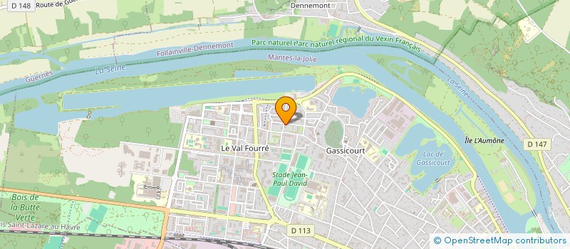 localisation de l'entreprise MONSIEUR ALI ASAD  MANTES-LA-JOLIE