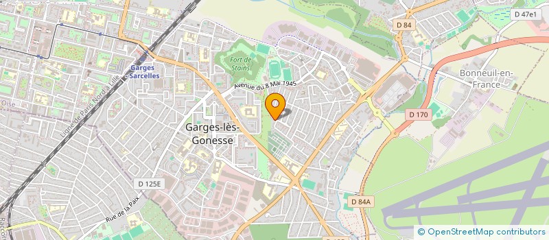 localisation de l'entreprise MONSIEUR ALI ASIF  GARGES-LES-GONESSE