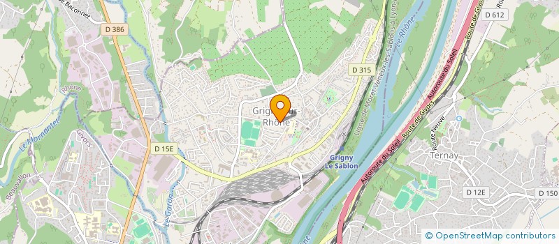 localisation de l'entreprise MONSIEUR ALI ASSADI  GRIGNY