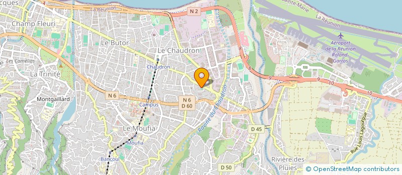 localisation de l'entreprise MONSIEUR ALI ASSANI  SAINT-DENIS