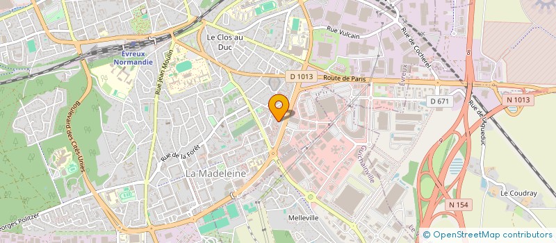 localisation de l'entreprise MONSIEUR ALI ASSARI  EVREUX