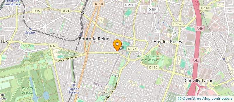 localisation de l'entreprise MONSIEUR ALI ATOUI à BOURG-LA-REINE