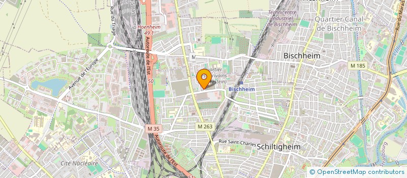 localisation de l'entreprise MONSIEUR ALI ATOUIL  SCHILTIGHEIM