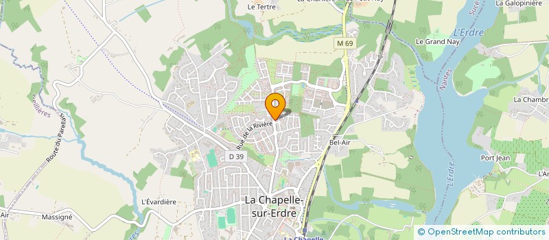 localisation de l'entreprise MONSIEUR ALI AVCI  LA CHAPELLE-SUR-ERDRE