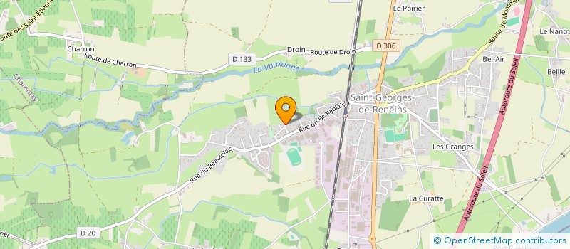 localisation de l'entreprise MONSIEUR ALI AVCI  SAINT-GEORGES-DE-RENEINS