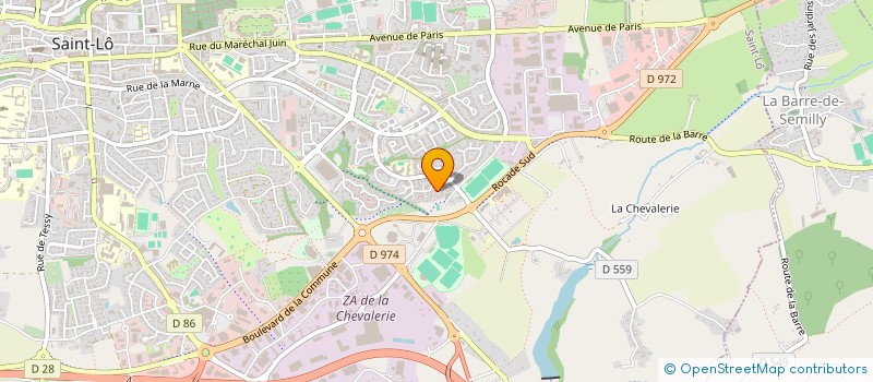 localisation de l'entreprise MONSIEUR ALI AWAD AHMED  SAINT-LO