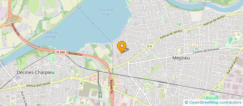 localisation de l'entreprise MONSIEUR ALI AWIL HASSAN  MEYZIEU