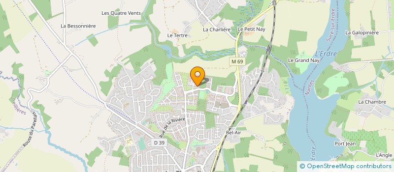 localisation de l'entreprise MONSIEUR ALI AYDIN  CHAPELLE-SUR-ERDRE (LA)