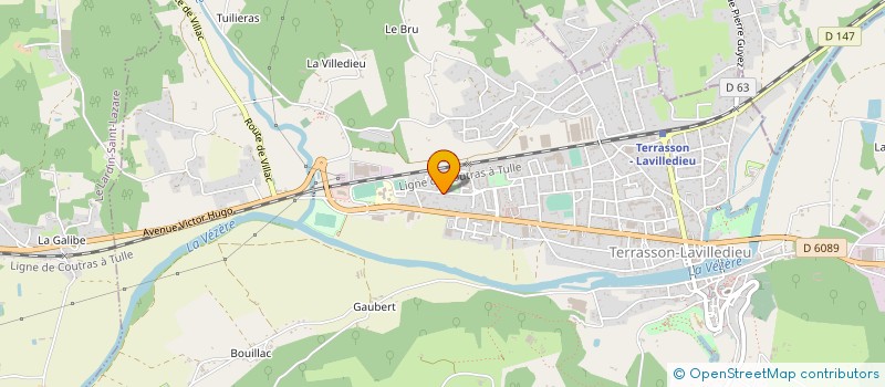 localisation de l'entreprise MONSIEUR ALI AYDOGAN à TERRASSON-LAVILLEDIEU