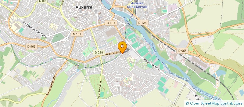 localisation de l'entreprise MONSIEUR ALI AYDOGDU à AUXERRE