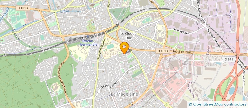 localisation de l'entreprise MONSIEUR ALI AYGAR  EVREUX