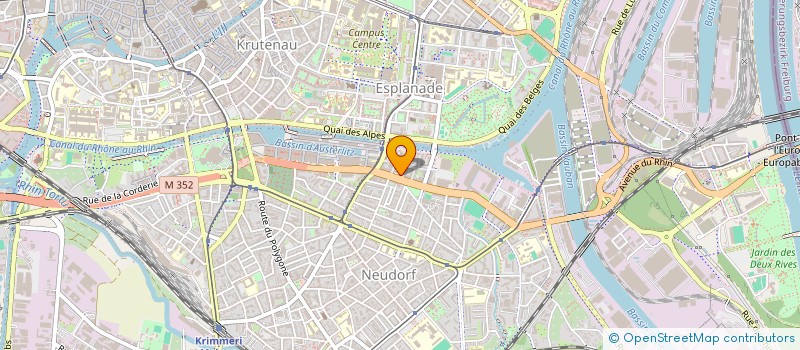 localisation de l'entreprise MONSIEUR ALI AZADVARI à STRASBOURG