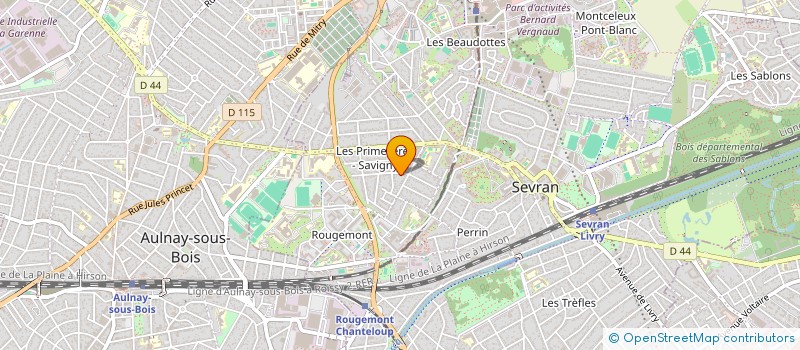 localisation de l'entreprise MONSIEUR ALI AZIZ à SEVRAN
