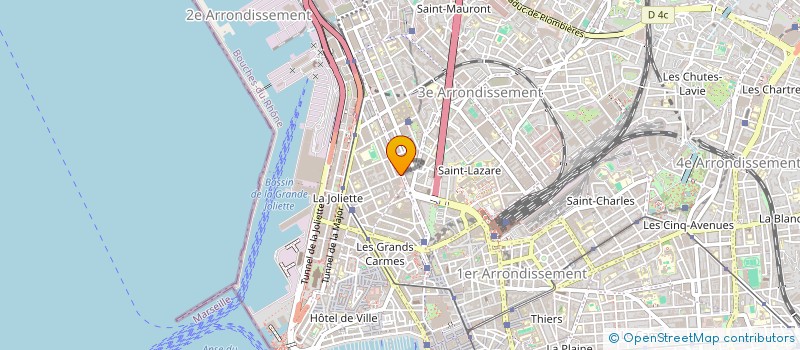 localisation de l'entreprise MONSIEUR ALI AZOUAGH à MARSEILLE