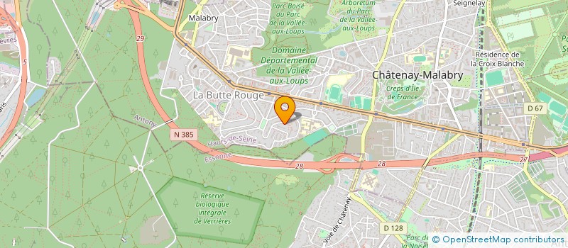 localisation de l'entreprise MONSIEUR ALI AZOUGAY  CHATENAY-MALABRY