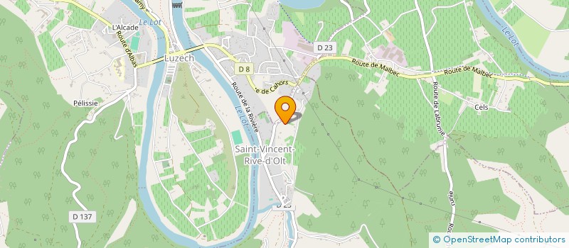 localisation de l'entreprise MONSIEUR ALI BABAEV  ANGLARS-JUILLAC