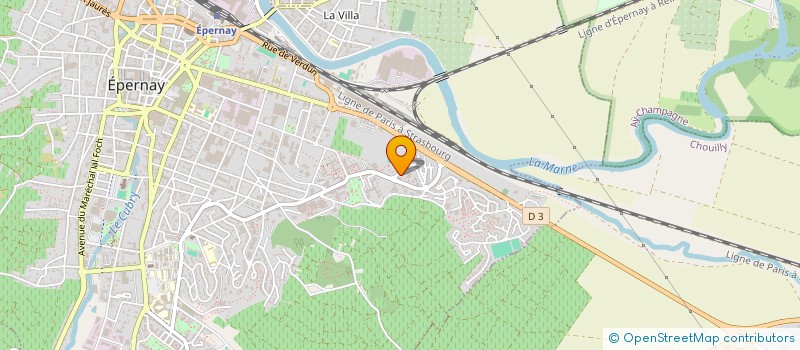 localisation de l'entreprise MONSIEUR ALI BABAEV  EPERNAY