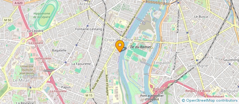 localisation de l'entreprise MONSIEUR ALI BACHKAT à TOULOUSE