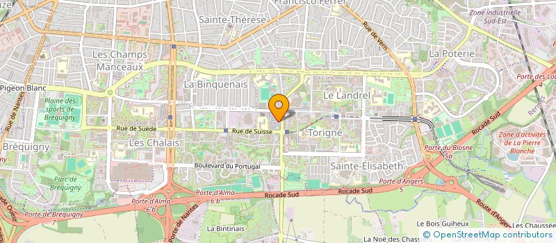 localisation de l'entreprise MONSIEUR ALI BADUR  RENNES