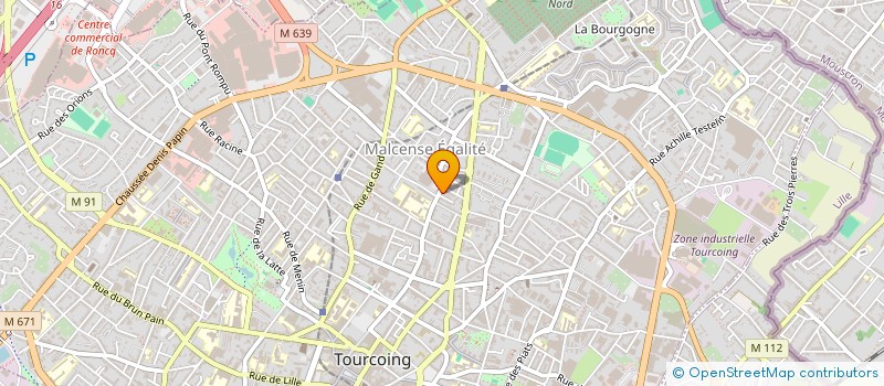 localisation de l'entreprise MONSIEUR ALI BAGHEZZA  TOURCOING